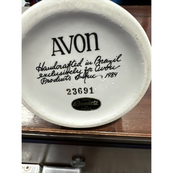 1984 8" Avon Great American Baseball Ceramic Stein In Original Box - Picture 5 of 5